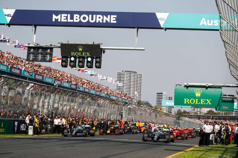 A última etapa da F1 na Austrália foi em 2019 