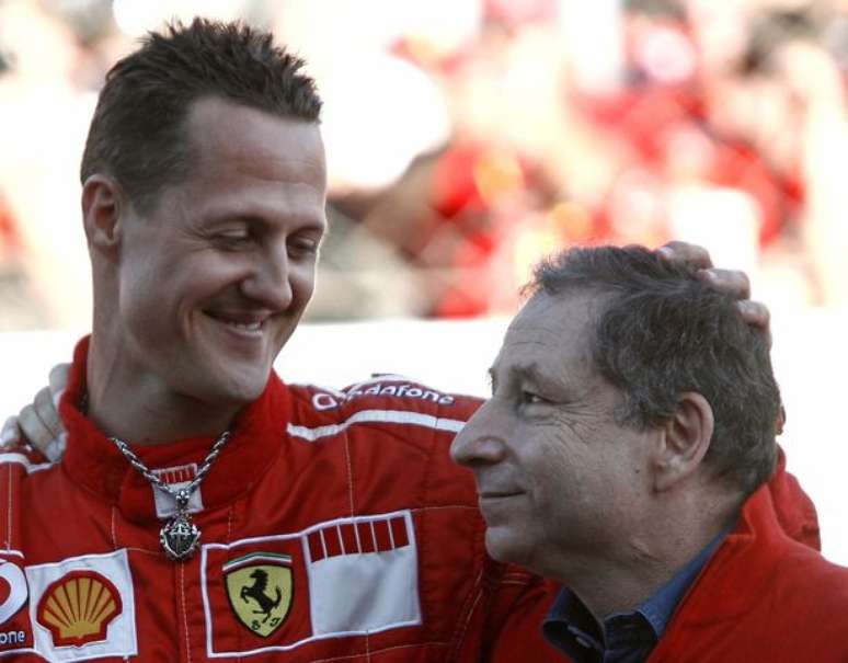 Michael Schumacher e Jean Todt: dupla vencedora do início do século.