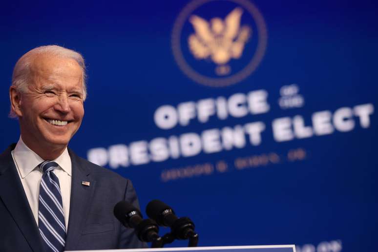 Presidente eleito dos EUA, Joe Biden
10/11/2020
REUTERS/Jonathan Ernst 