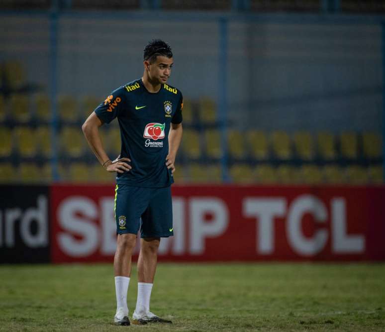 Reinier foi confirmado como titular pelo técnico André Jardine para o jogo deste sábado (Foto: Ricardo Nogueira/CBF)