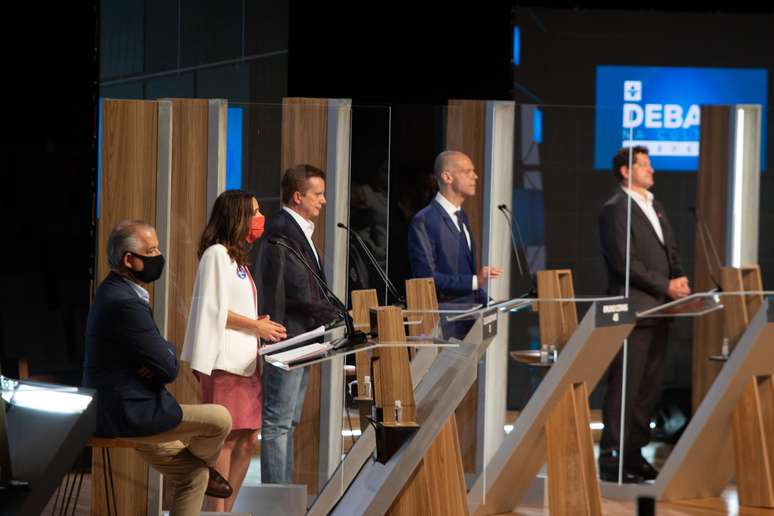 Participaram 10 candidatos, dos 14 pretendentes ao posto de prefeito da maior cidade do País