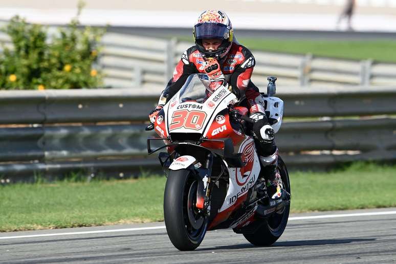 Takaaki Nakagami liderou o TL1 em Valência 