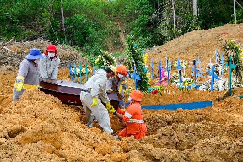 Brasil registra 921 novas mortes por covid-19 no sábado