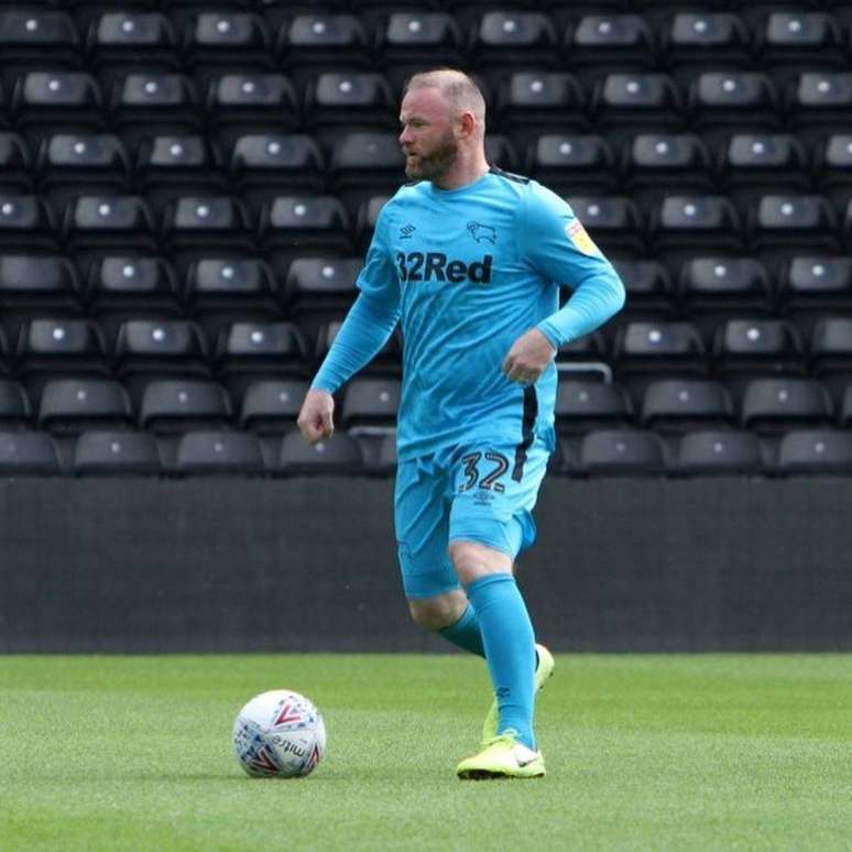 Ronney atuar como técnico interino do Derby County (Foto: Divulgação/Instagram Wayne Rooney)