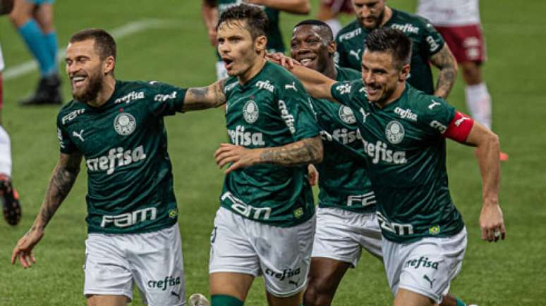 Veiga fez os gols do Verdão (Van Campos/OFotográfico/Lancepress!)