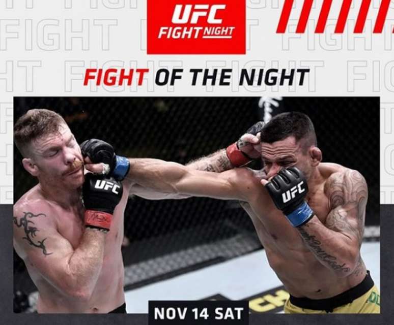 Rafael dos Anjos venceu Paul Felder por decisão dividida na luta principal (Foto: Divulgação UFC)