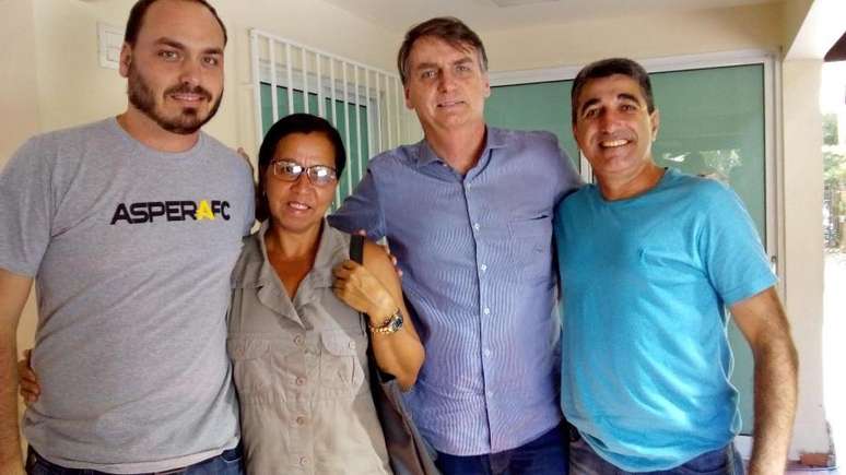 Wal do Açaí teve apoio da família Bolsonaro