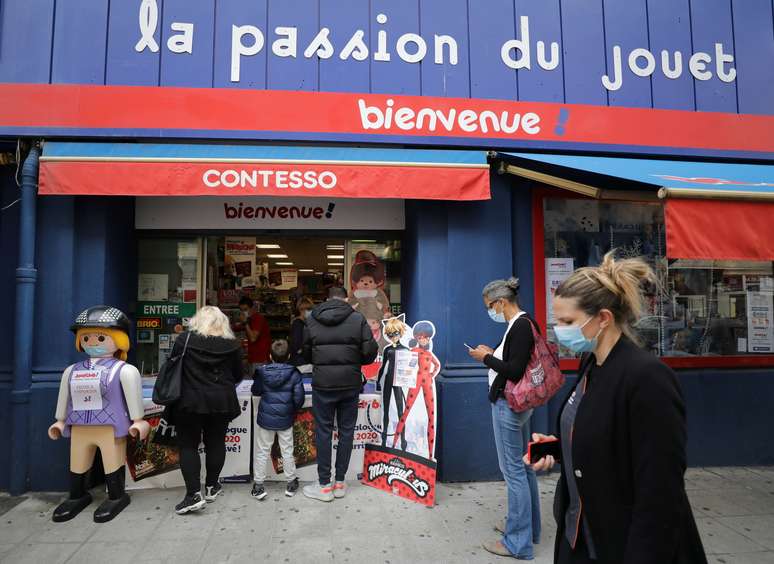 Loja de brinquedo em Nice, Fran&ccedil;a.   REUTERS/Eric Gaillard