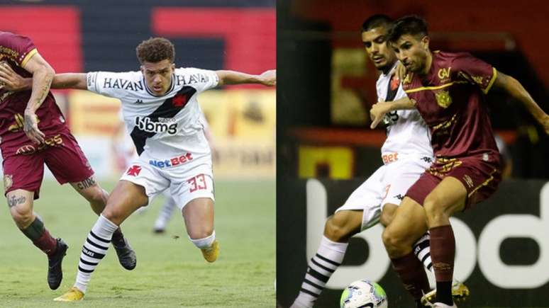 Neto Borges e Léo Matoscomeçam a se firmar no Vasco de Ricardo Sá Pinto (Arte Lance!)