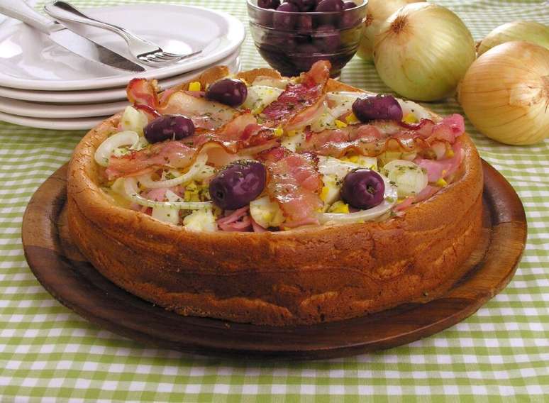 Guia da Cozinha - Receitas de pizza de liquidificador para fazer em casa