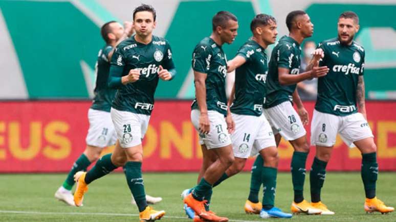 Palmeiras tem três gols de vantagem após vencer no Allianz Parque por 3 a 0 (Foto: Cesar Greco/Palmeiras)