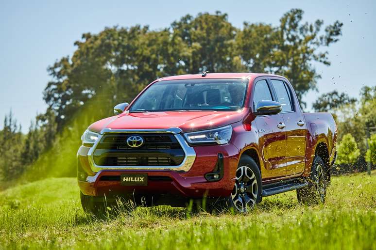 Nova picape Toyota Hilux 2021: modificações em busca da liderança perdida.