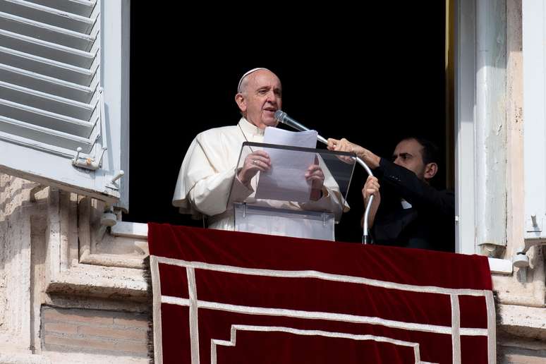 Papa Francisco no Vaticano
16/11/2020 Vatican Media/Divulgação via REUTERS