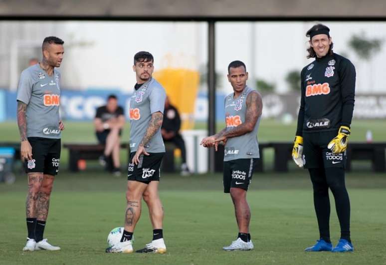 Elenco encerrou a preparação para enfrentar o Grêmio na tarde deste sábado (Foto: Rodrigo Coca/Ag. Corinthians)