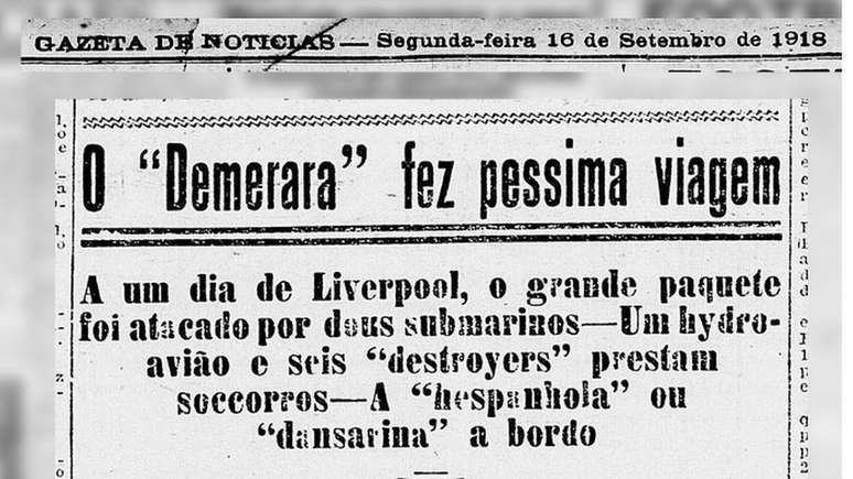 O jornal Gazeta de Notícias, do Rio de Janeiro, classificou como "péssima" a viagem do Demerara e motivos para isso não faltaram