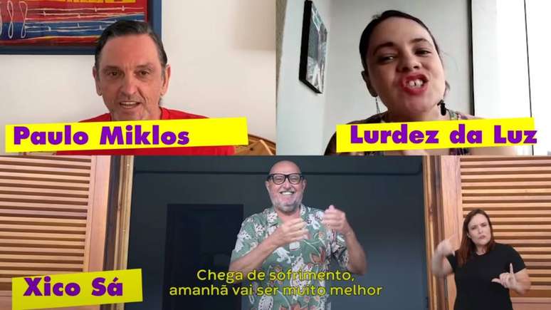 Boulos conta com o apoio de nomes da arte como Paulo Miklos e Xico Sá (foto), além de Chico Buarque e Wagner Moura. 