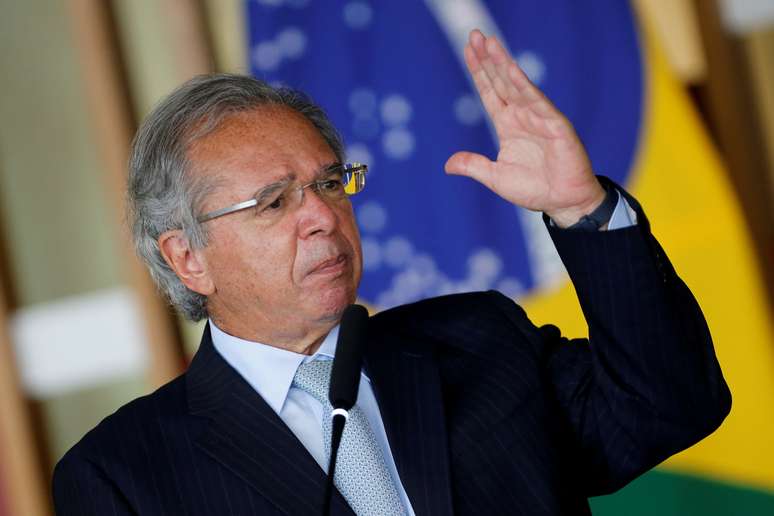 Ministro da Economia, Paulo Guedes, participa de evento no Itamaraty
20/10/2020
REUTERS/Adriano Machado