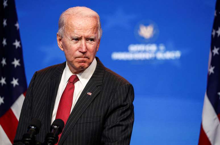 Presidente eleito dos EUA, Joe Biden, em Wilmington, Delaware
19/11/2020 REUTERS/Tom Brenner