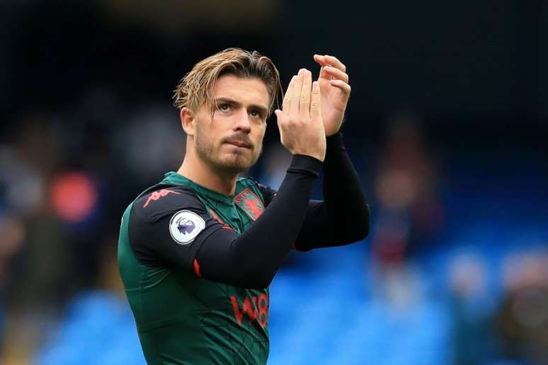 Jack Grealish é o principal nome do time do Aston Villa (Foto: AFP)