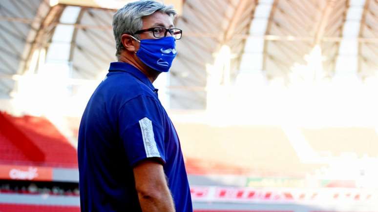 Odair reencontrou o Internacional pela primeira vez como técnico (Foto: MAILSON SANTANA/FLUMINENSE FC)