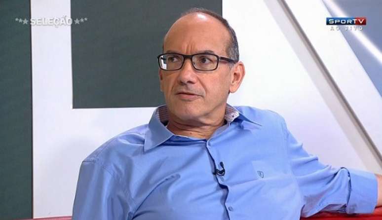 Lédio Carmona é comentarista do Grupo Globo (Foto: Reprodução/SporTV)