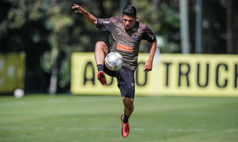 Savarino treinou sem dores e deve estar em campo nesta quarta-feira, no Mineirão-(Bruno Cantini/Atlético-MG)