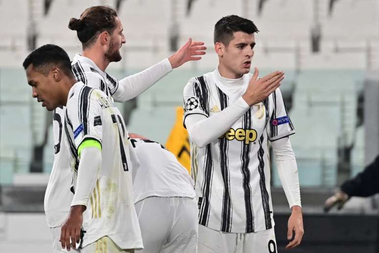 Em boa fase, Morata foi crucial mais uma vez para a Juventus (Foto: MIGUEL MEDINA / AFP)