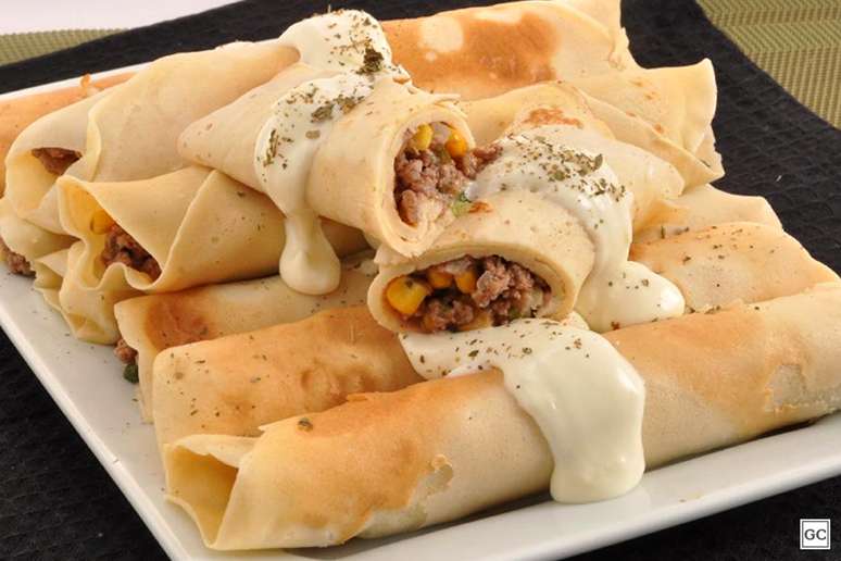 Guia da Cozinha - Panqueca de carne: 7 receitas para saborear