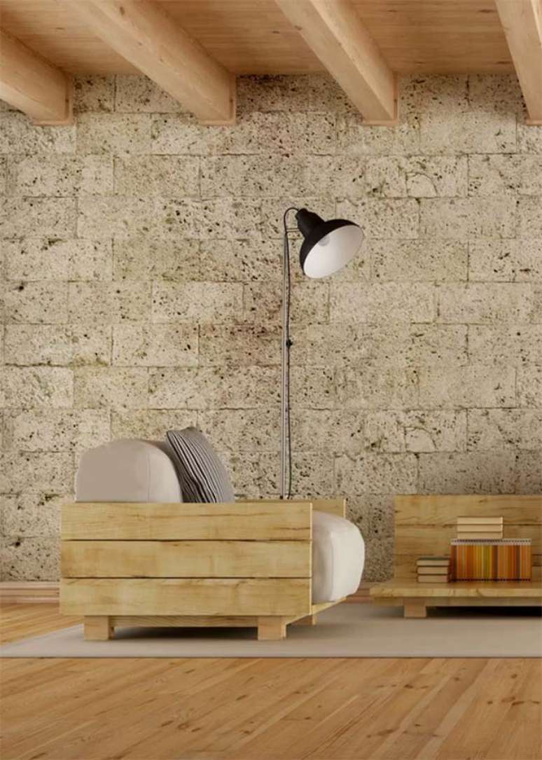 21. Poltrona de pallet para sala de estar moderna &ndash; Via: Pinterest