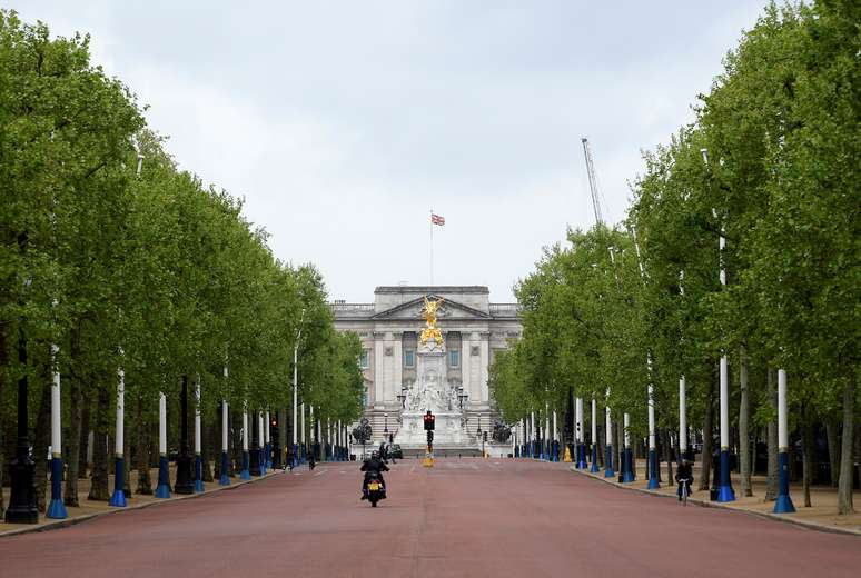 Palácio de Buckingham, em Londres
 30/4/2020  REUTERS/Toby Melville