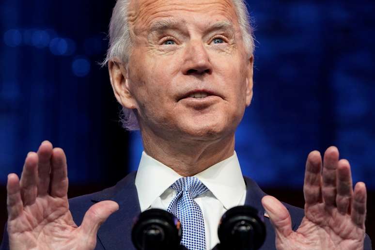 Presidente eleito dos EUA, Joe Biden. REUTERS/Joshua Roberts