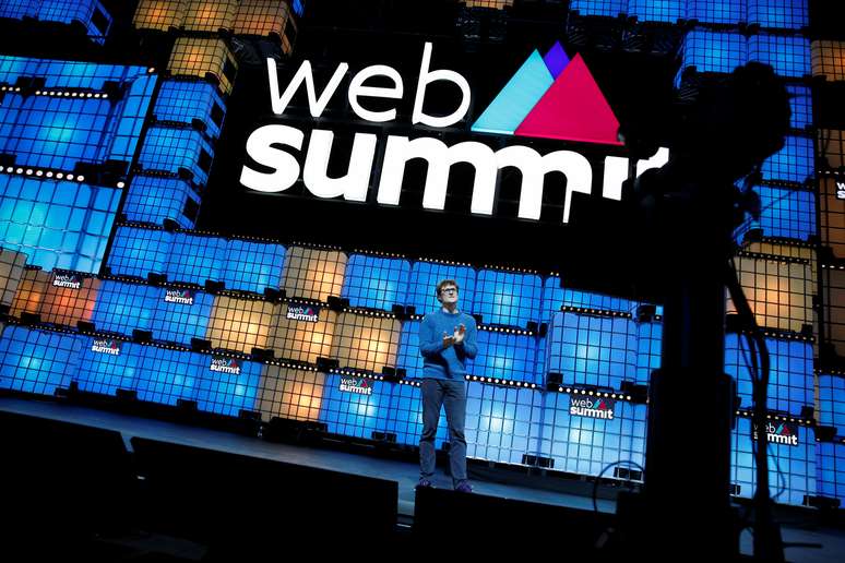 Paddy Cosgrave, fundador da Web Summit, durante a edição de 2019 do evento, em Lisboa 
07/11/2019
REUTERS/Pedro Nunes