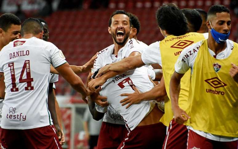 Fluminense faz boa campanha e sonha com a Copa Libertadores 2021 (Foto: MAILSON SANTANA/FLUMINENSE FC)