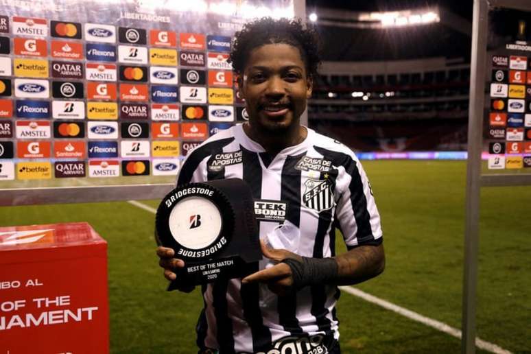 Marinho foi eleito o craque da partida (Foto: Staff images /CONMEBOL)