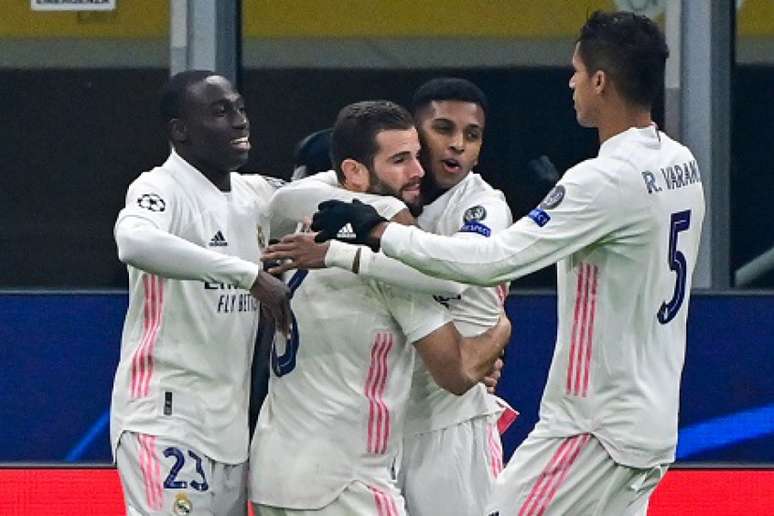 Real Madrid chegou aos sete pontos na Liga dos Campeões (Foto: MIGUEL MEDINA / AFP)
