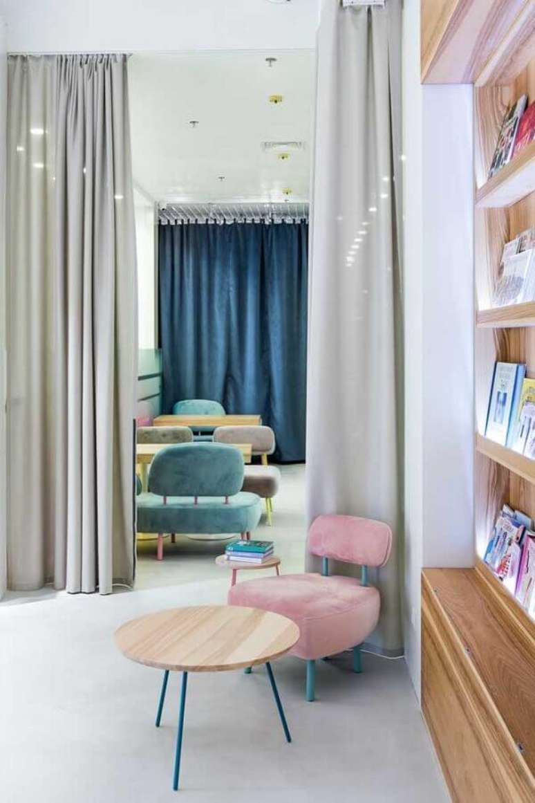 20. Modelo de poltrona cor de rosa infantil &ndash; Foto: Archilovers