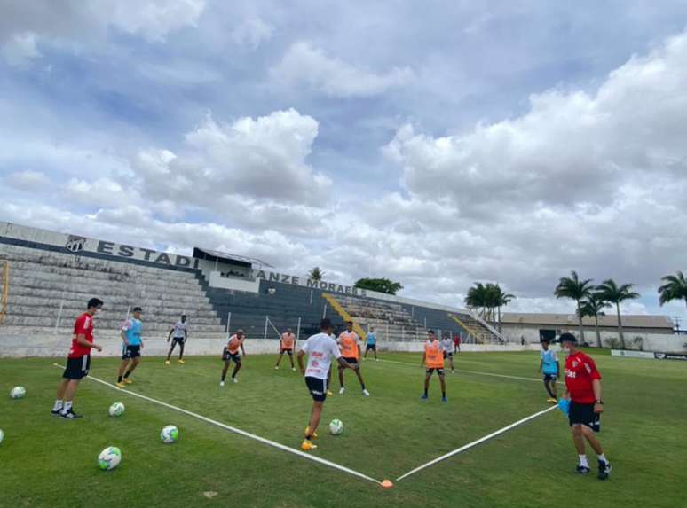 São Paulo voltou aos treinamentos nesta quinta-feira (Foto: Reprodução/Twitter/São Paulo)