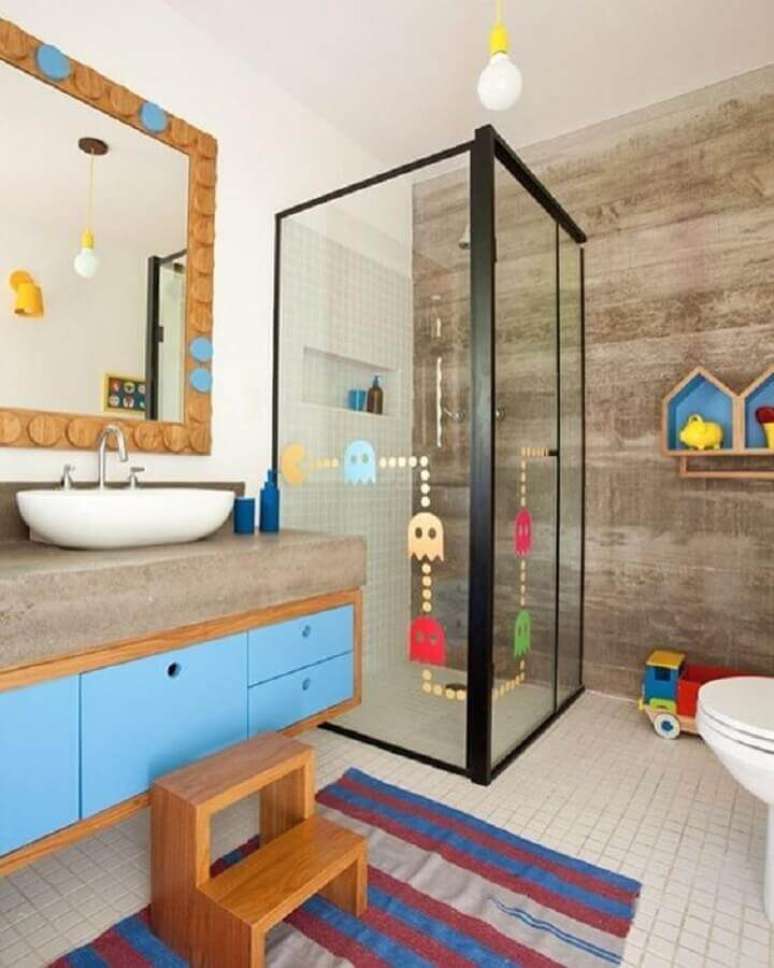 4. O banheiro sob medida permite uma decoração personalizada para seu projeto – Foto: Decor Salteado