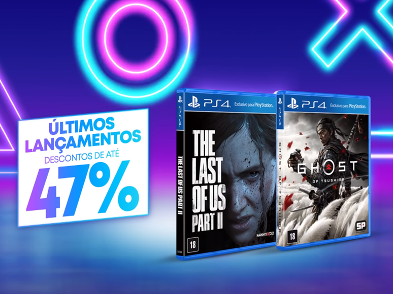 Jogos com 50% de desconto na Black Friday 