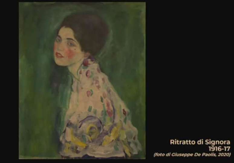 'Retrato de uma Senhora', de Gustav Klimt