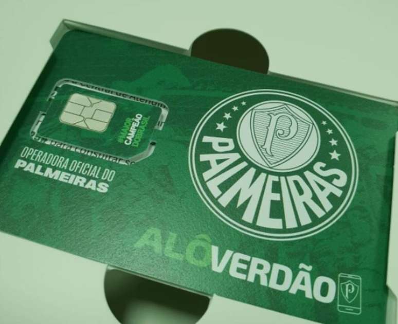 Palmeiras vai lançar a própria operadora oficial de celulares