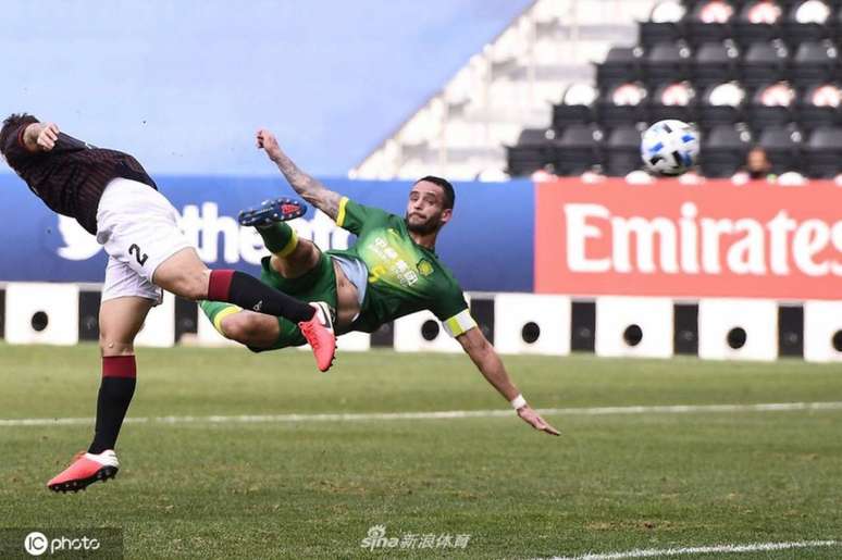 Renato Augusto marcou belo gol de voleio na Liga dos Campeões da Ásia (sina.com.cn)