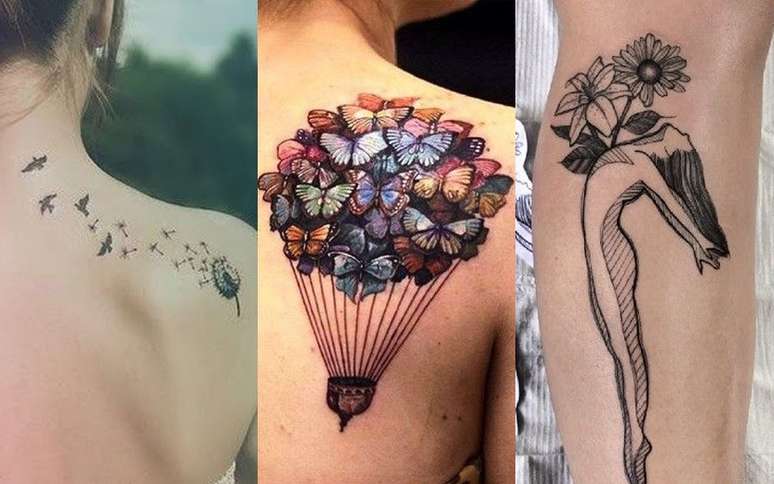 14 ideias de tatuagens que significam liberdade para você se inspirar