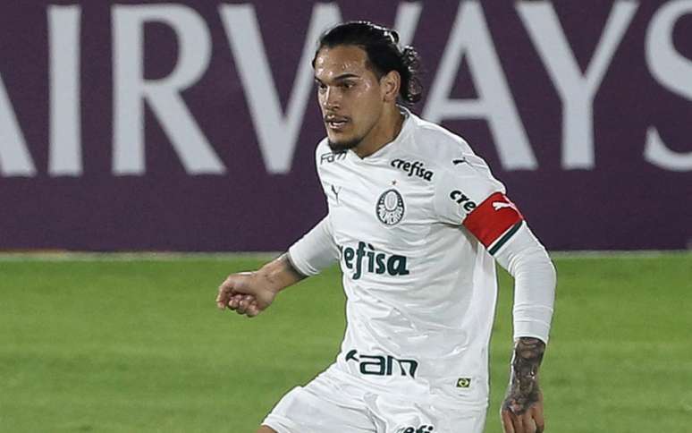 Gómez precisará de um efeito suspensivo para poder enfrentar o Santos (Foto: Cesar Greco/Palmeiras)
