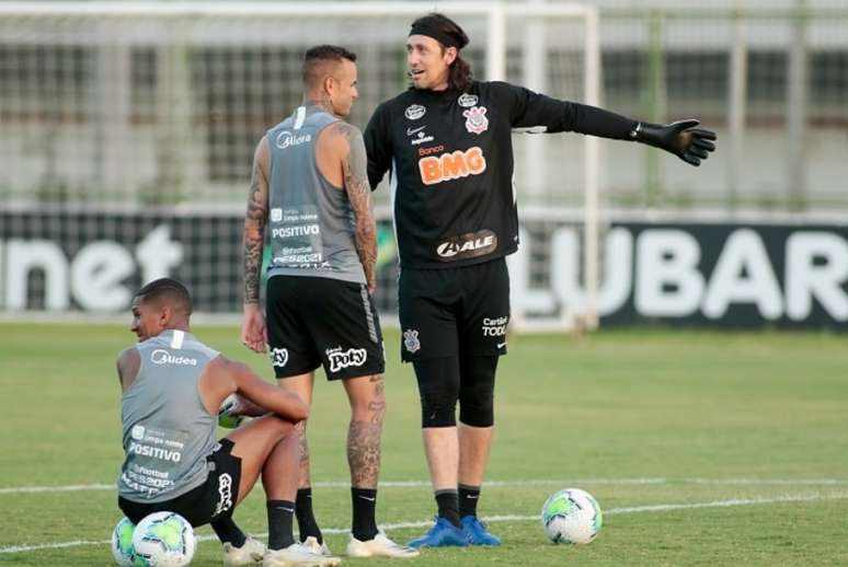 Cássio treinou sem restrições e estará em campo diante do Fortaleza (Foto: Rodrigo Coca/Ag. Corinthians)
