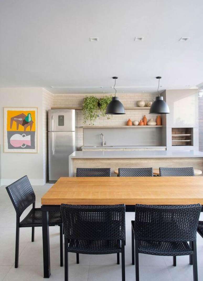 46. Quadros para varanda coloridos e pequenos &ndash; Via: Casa de Valentina