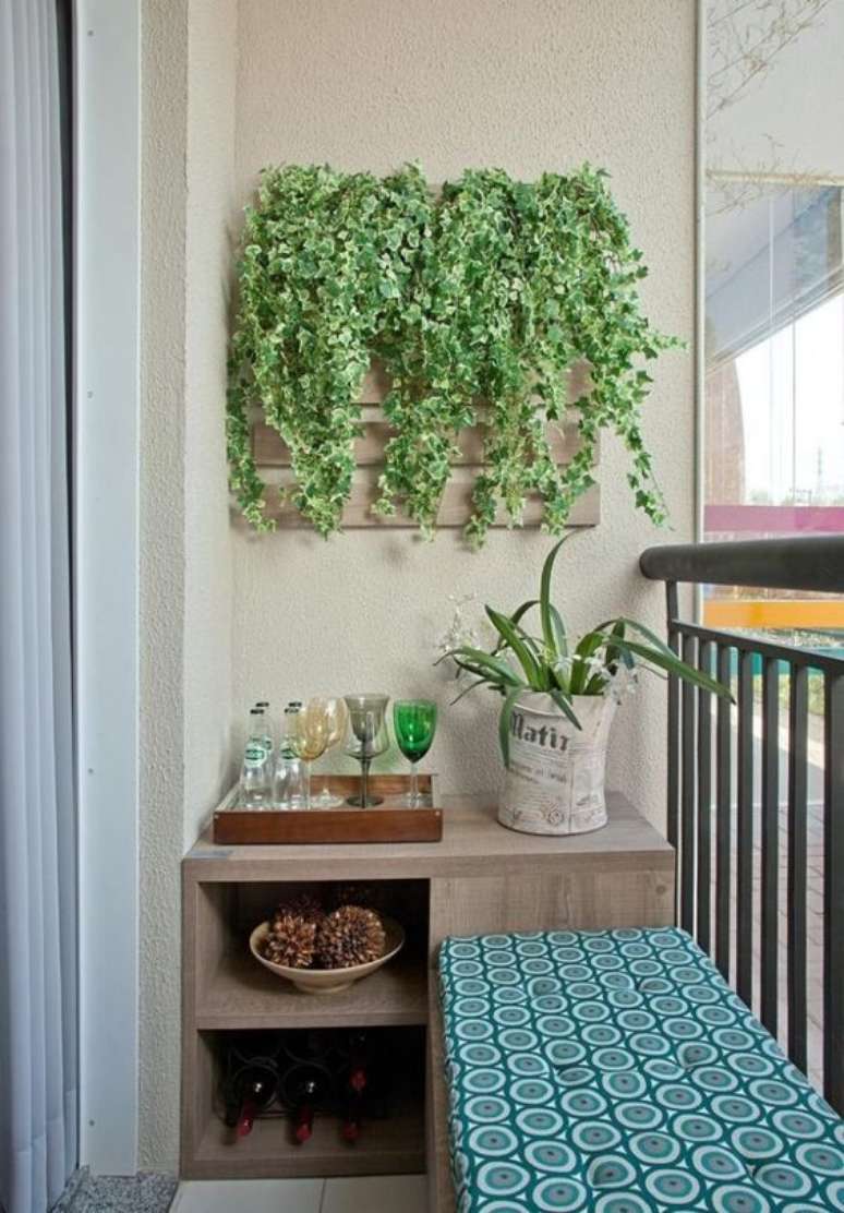 10. Quadros para varanda de plantas &ndash; Via: Pinterest