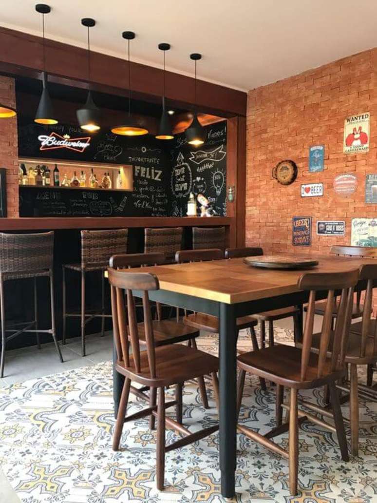 22. Quadros para varanda gourmet &ndash; Via: Homify