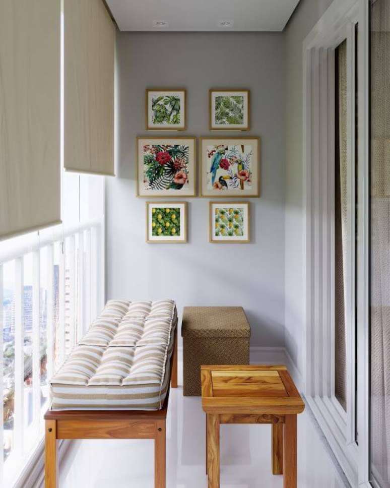 19. Quadros para varanda gourmet &ndash; Via: Pinterest