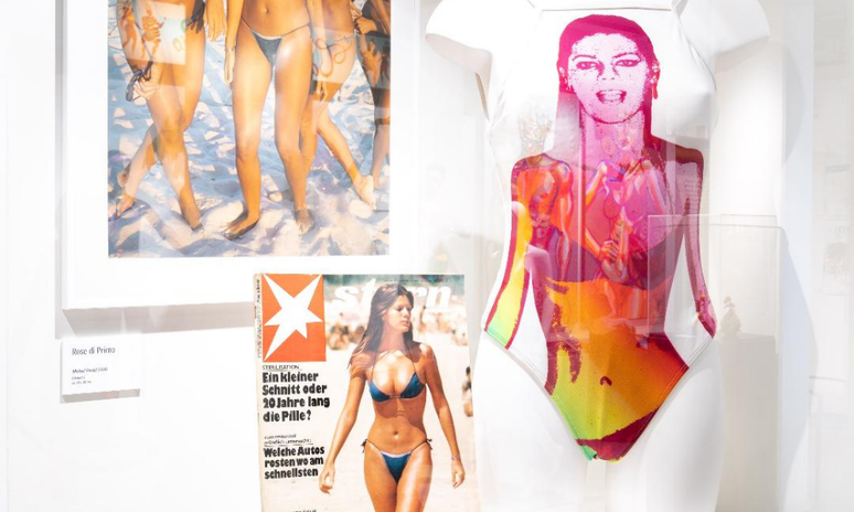 Rose di Primo e a tanga jeans (Foto: Divulga&ccedil;&atilde;o)